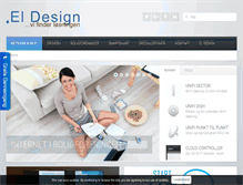 Tablet Screenshot of eldesign.dk